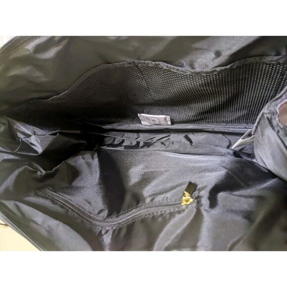 RARE Mary Kay Loly In The Sky Heart Print Colorblock Pink/Black Shoulder Purse - Picture 3 of 6